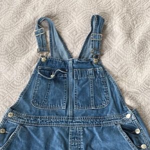 Gap denim overalls